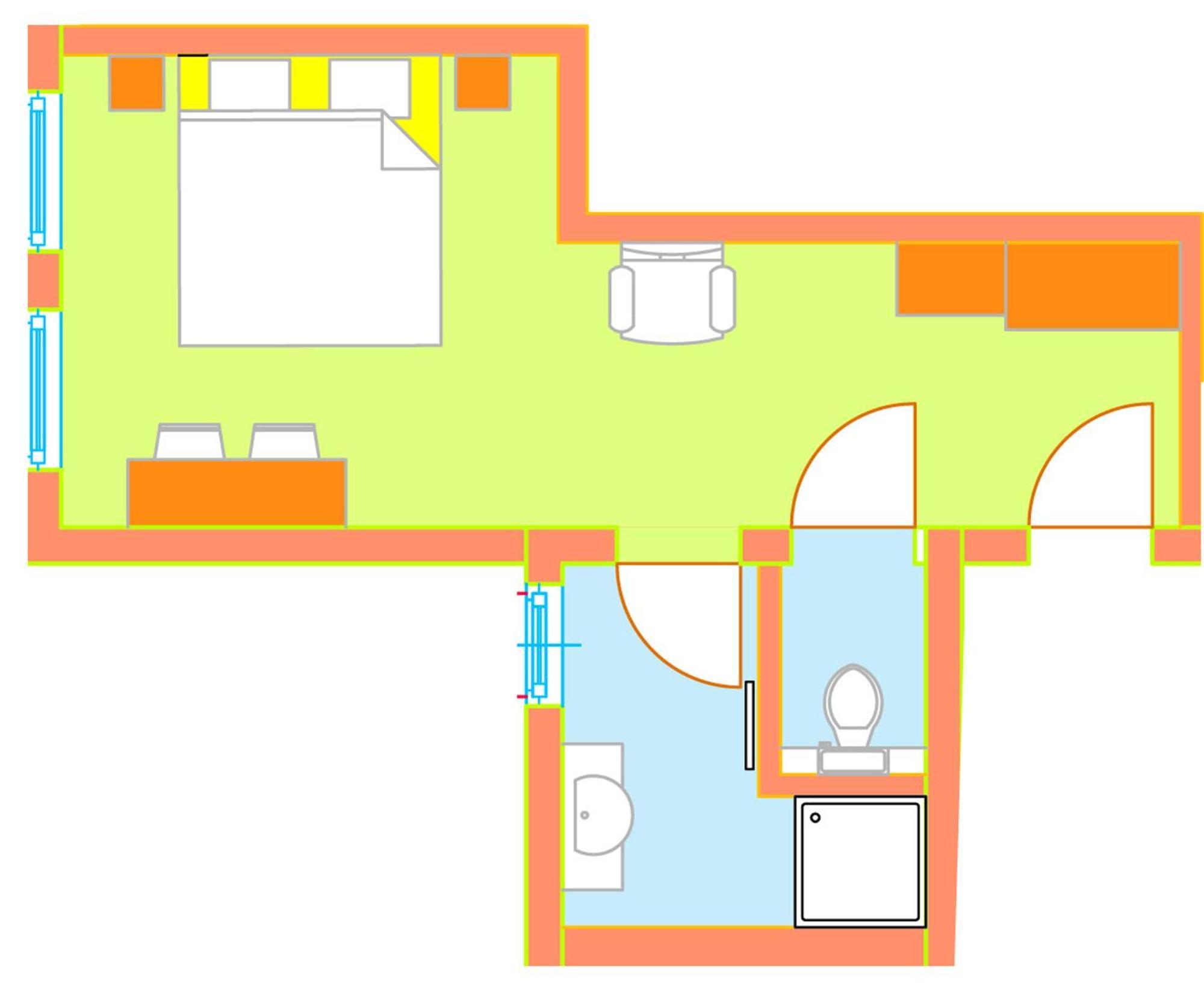 Bed and Breakfast Haus Ofner Am Kreischberg Sankt Georgen ob Murau Pokój zdjęcie